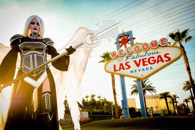 Christine Sprankle Avacyn cosplay - photo by Joey Pasco at GP Vegas 2015