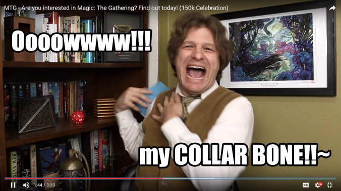 Owww!~ My Collar Bone!