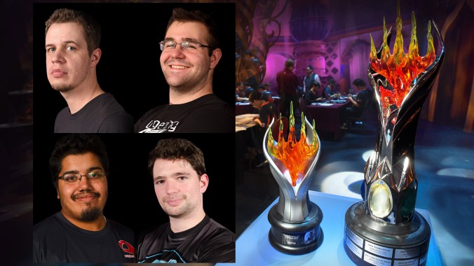 Gerry, Donald, Christian, and Paolo at Worlds 2017